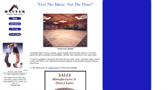 Desktop Screenshot of masterdancefloor.com